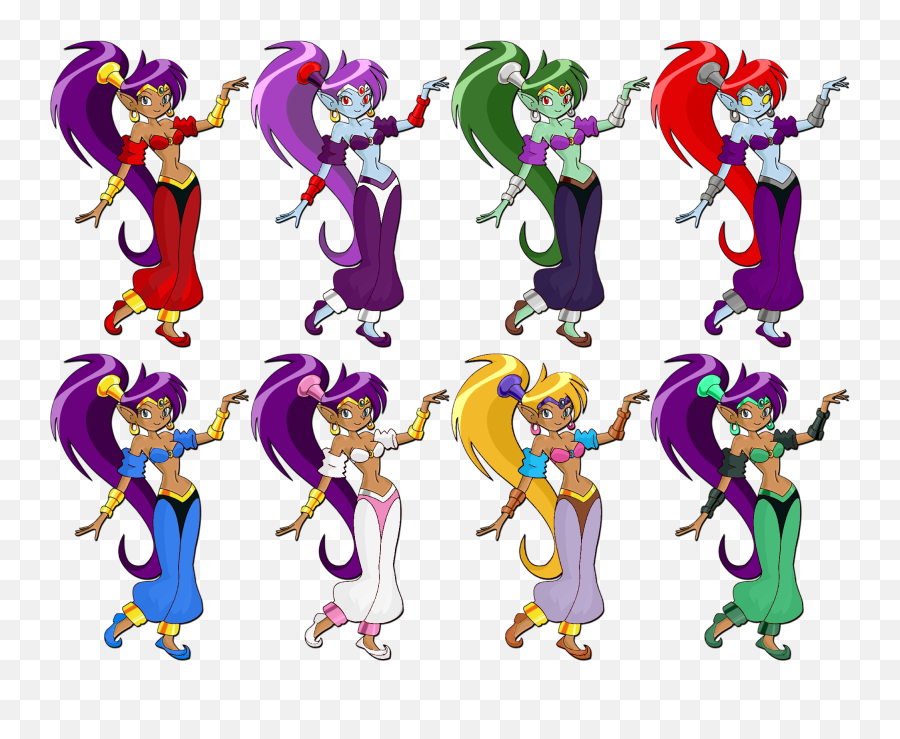 Alternate Color Mock - Super Smash Bros Ultimate Shantae Png,Shantae Png