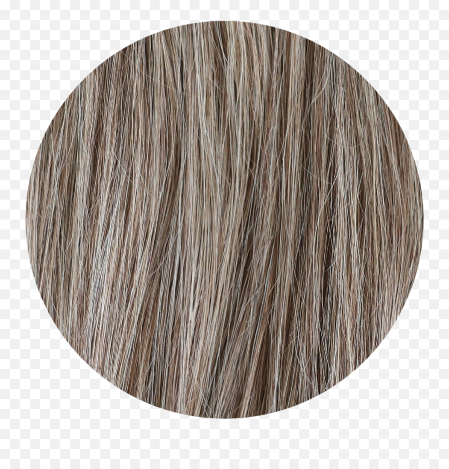 Bronde Clip In Bangs - Circle Png,Bangs Png