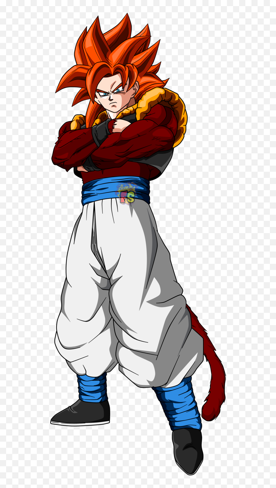 Ssjb Gogeta Png Image - Dragon Ball Gogeta Ssj4,Gogeta Png - free, gogeta  ssj 4 png 