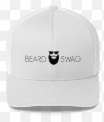 Beard Swag Trucker Hat - Trucker Hat Png,Swag Hat Png