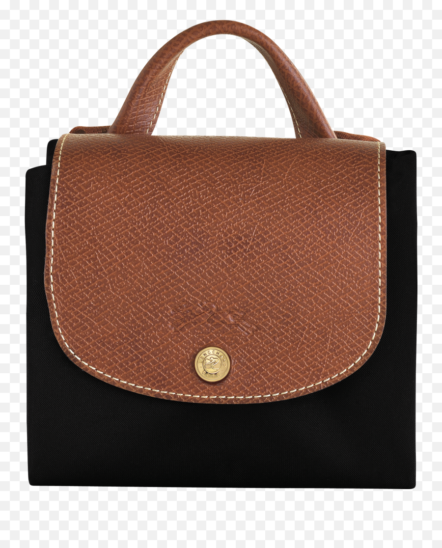 Backpack Le Pliage Black L1699089001 Longchamp Gb - Backpack Png,Leather Png