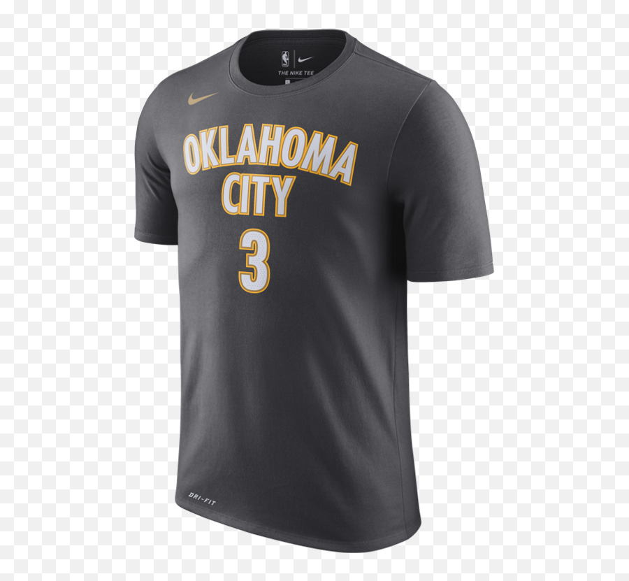 Oklahoma City Thunder Nike Edition - Shai Gilgeous Alexander T Shirt Png,Oklahoma City Thunder Logo Png