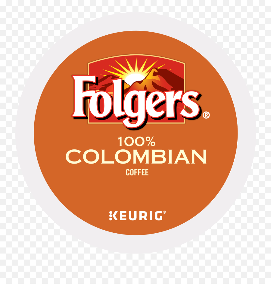 Folgers Colombian Coffee 24 To 144 - Language Png,Folgers Logo