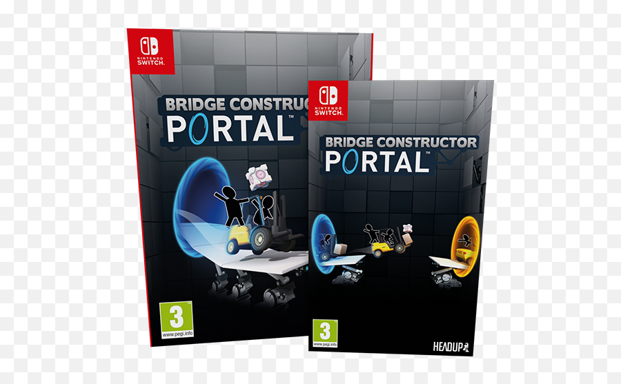 Bridge Constructor Portal Nintendo Switch Limited To 3000 - Bridge Constructor Portal Nintendo Switch Png,Aperture Labs Logo