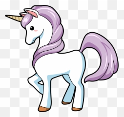 Animated Unicorn - Cute Unicorn Clipart Png,Transparent Unicorn