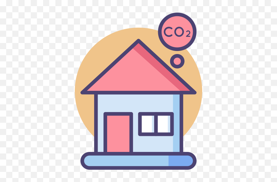 Household Carbon Footprint Vector Icons Free Download In Svg - House Carbon Emission Illustration Png,Carbon Icon