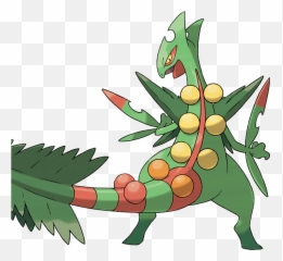 Type Changes With Mega Evolution - Sceptile Pokemon Png,Pokemon Dragon Type Icon