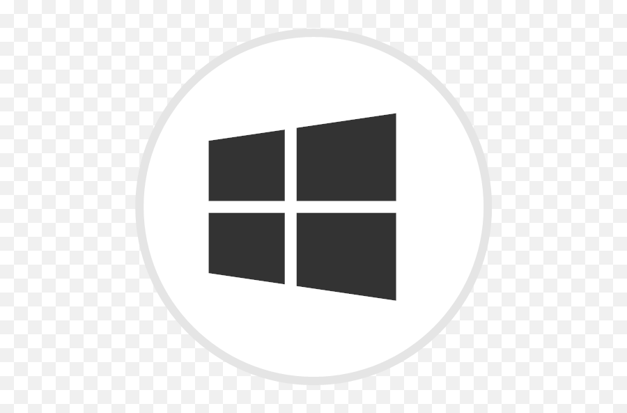 Online Social Software Windows Icon Png Black