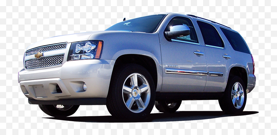 Chevrolet Tahoe Chrome Door Molding - Rim Png,2016 Chevy Tahoe Car Icon On Dashboard
