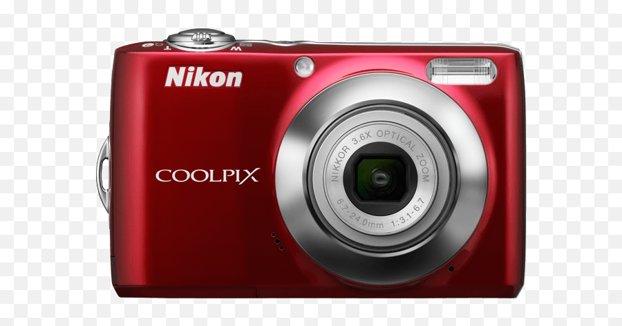 Nikon Coolpix L24 Camera - Nikon Coolpix L22 Png,Zoom Camera Icon