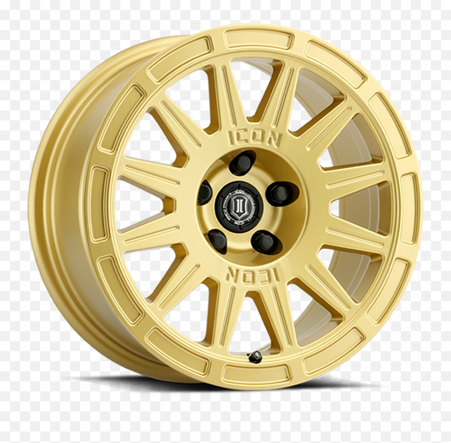 15x7 Icon Alloy Ricochet Gloss Gold - Basilica Of The National Shrine Of The Assumption Of The Blessed Virgin Mary Png,Icon Jeep Rebound Wheels