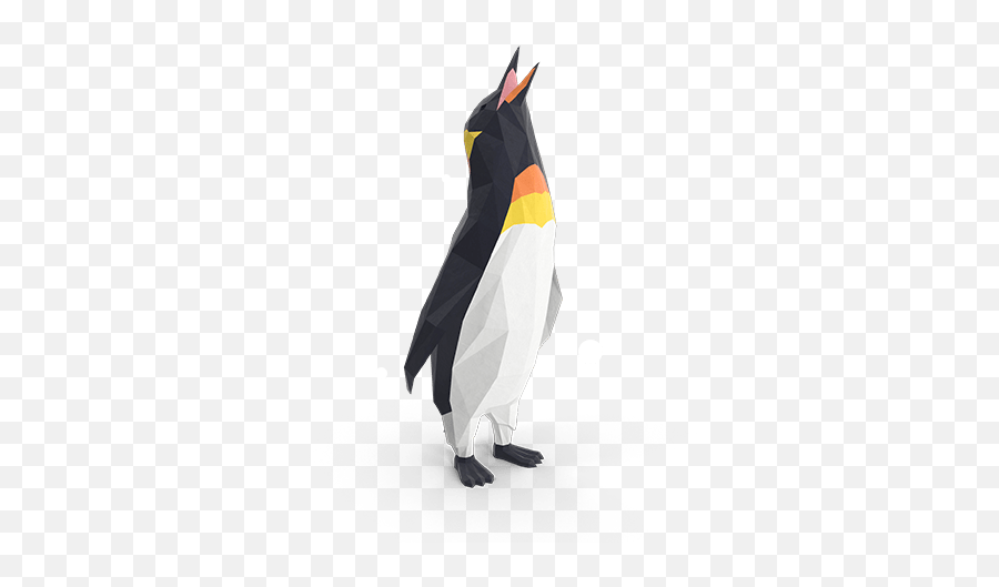 Tall Penguin Media - Emperor Penguin Png,Penguin Aim Icon