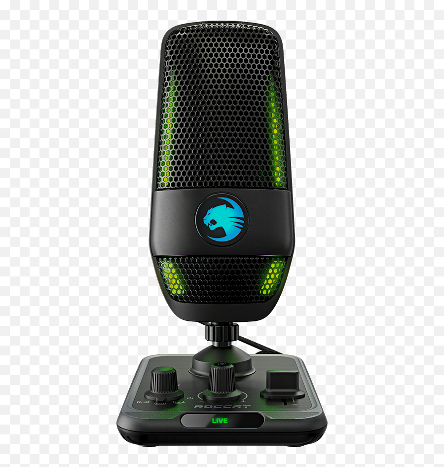 Best Usb Microphone For Creators And Gamers - Roccat Torch Roccat Torch Png,Google Now Microphone Icon