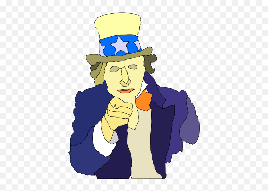 Creepy Uncle Sam Png Svg Clip Art For Web - Download Clip Free Uncle Sam Vector,Sam Icon