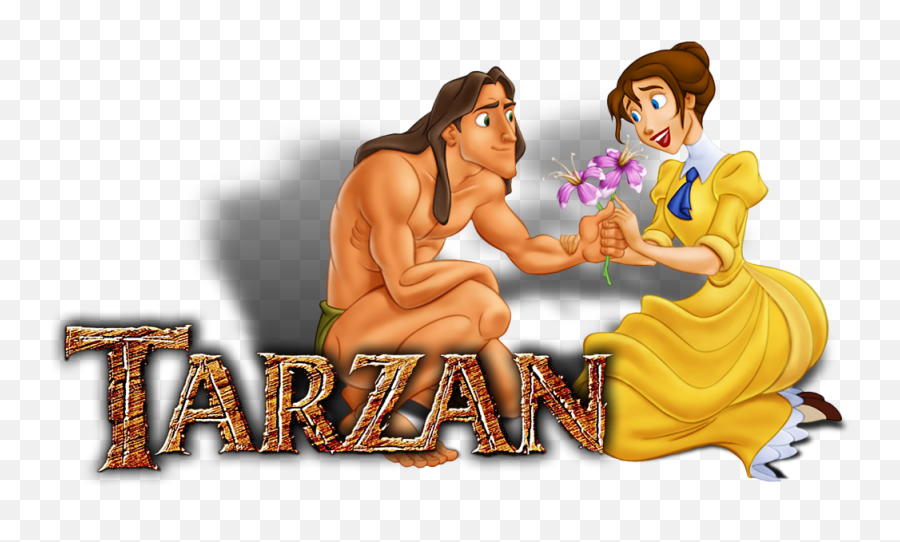 Tarzan - Tarzan And Jane Png,Tarzan Png