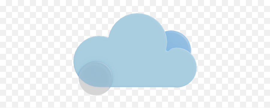 Cloud Storage Icon - Download In Glyph Style Clip Art Png,Blue Cloud Icon