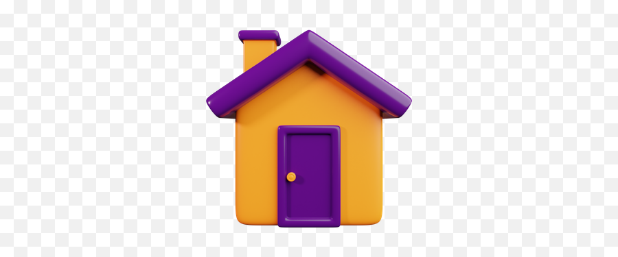 House Icon - Download In Line Style Home 3d Icon Png,Cartoon House Icon