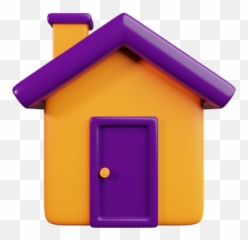 House Icon - Download In Line Style Home 3d Icon Png,Cartoon House Icon