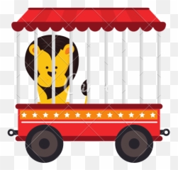 Lion In A Circus Cage Vector Icons By Canva - Des Lions Dans Une Clipart png