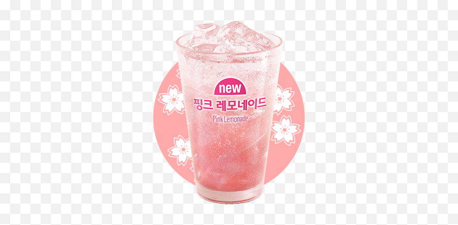 Mcdonalds Sakura Shrimp Png Transparent - Pink Lemonade In Korean,Lemonade Transparent