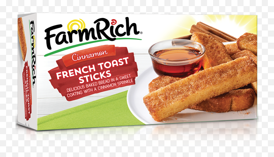 Cinnamon French Toast Sticks - Farm Rich Cinnamon French Toast Sticks Png,French Toast Png
