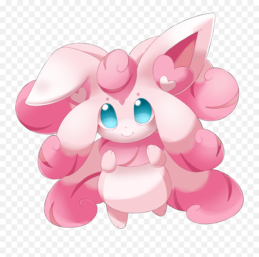 Pokemon Fusions Based - Glameow And Cinccino Fusion Png,Sylveon Icon Tumblr