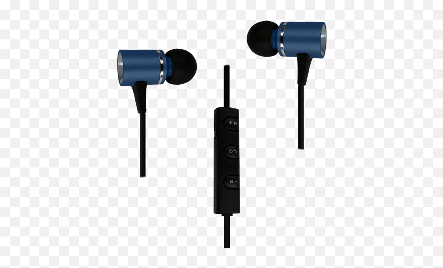 Morpheus 360 Eb3500l Bluetooth Wireless Metal Earbuds With Microphone Blue - Hoco Png,Lg Optimus Zip Icon Glossary