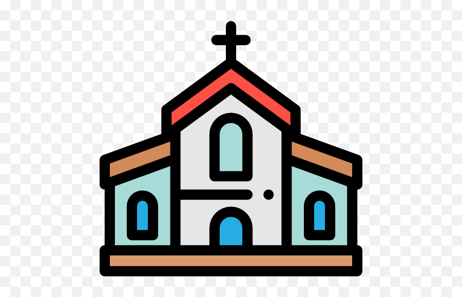 Church - Free Monuments Icons Simple Church Logo Png,Church Icon