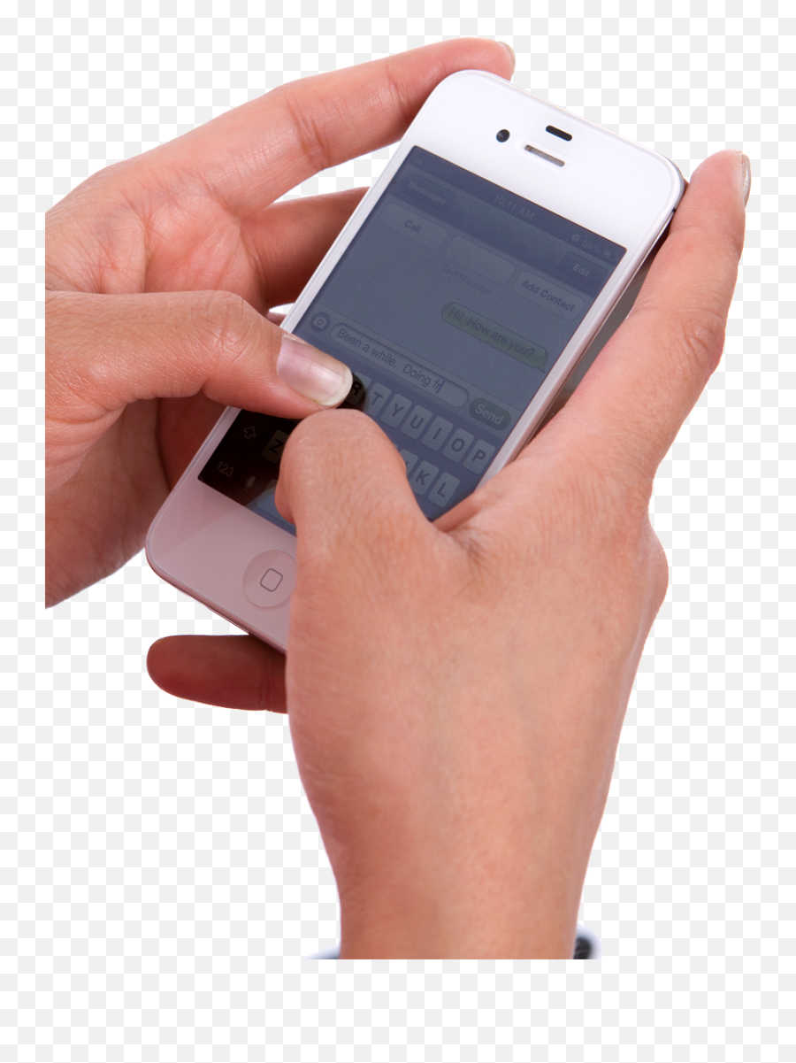 Download - Mobilecellphoneinhandpngtransparentimages Texting Png,Hand With Phone Png