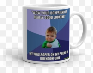 Wow Your Boyfriend Is Really Good Looking My Wallpaper - Success Kid Png,Brendon Urie Png