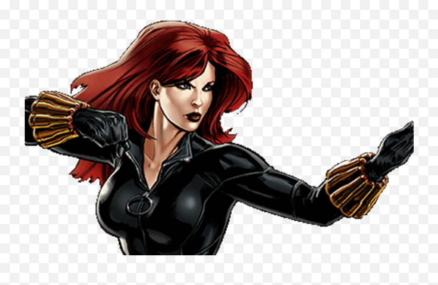 Avengers Alliance - Black Widow Avengers Cartoon Characters Png,Black Widow  Png - free transparent png images 