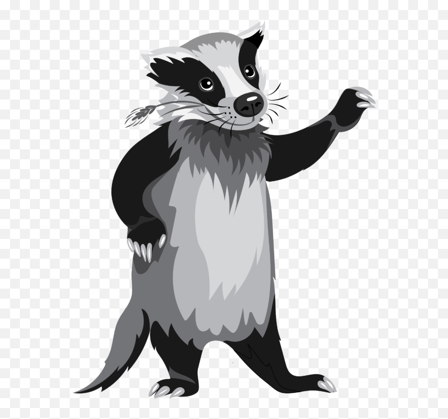 Badger Png - Cartoon Badger Png,Badger Png