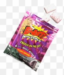 Blast Power Gum - Toffee png