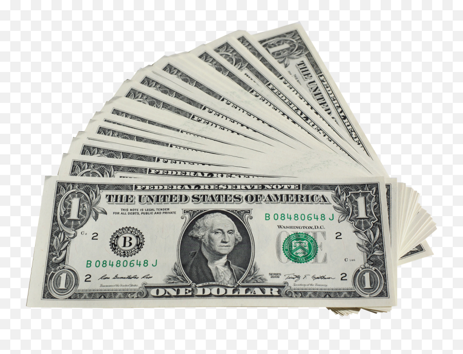 Money Bill Dollar One - Dollar Bills Png,100 Dollar Bill Png