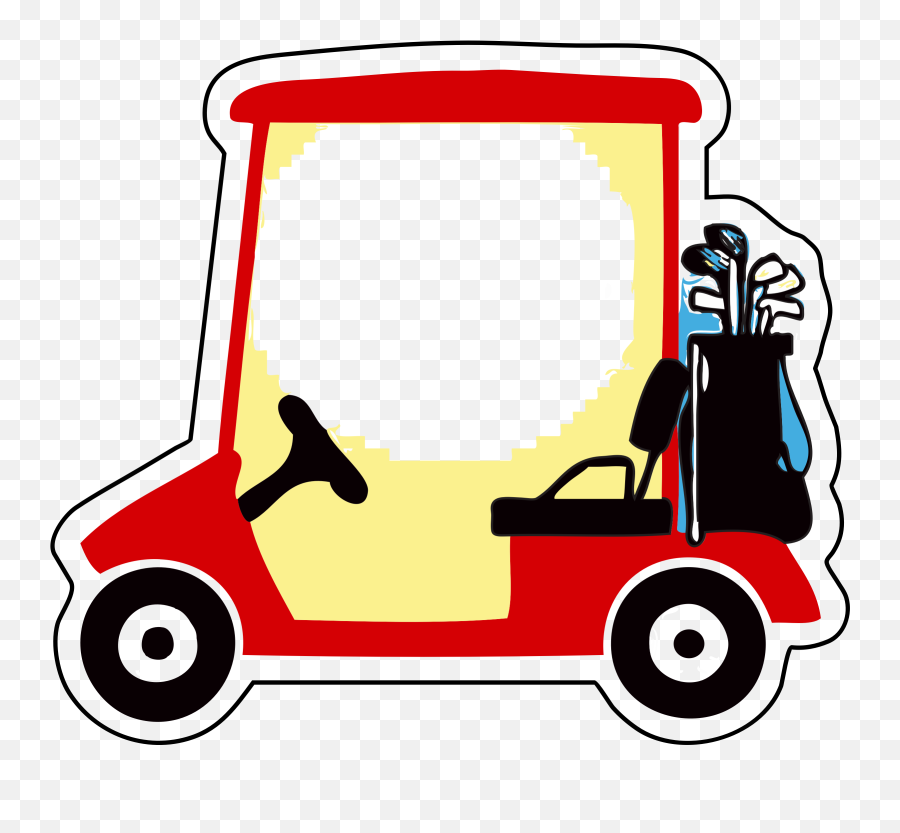 Golf Cartoon Clipart Transparent Png - 110k Cliparts,Car Cartoon Png