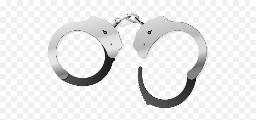 Silver Handcuffs Png Free Download - Handcuff Vector Png,Handcuffs Png