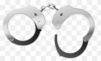 Silver Handcuffs Png Free Download - Vector
