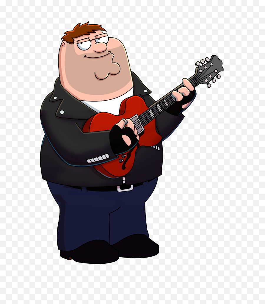 Family Guy Cartoon Stewie Brian Griffin Png Images 19 - Peter Griffin With Guitar,Stewie Griffin Png