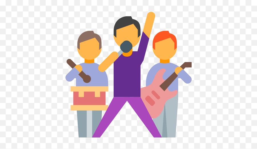 Music Band Icon - Free Download Png And Vector Clip Art,Music Png