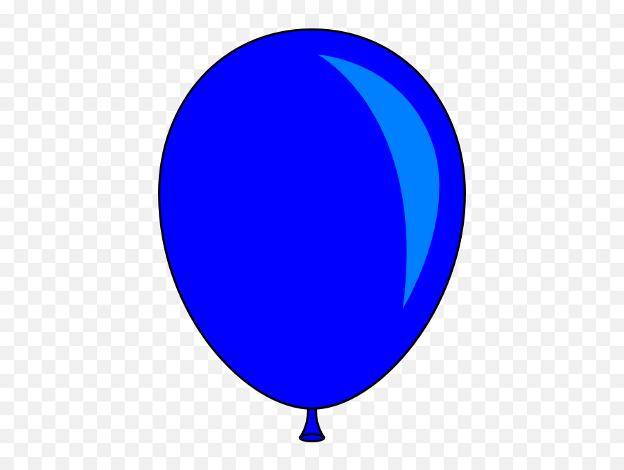 Blue Balloon Clipart - Clipart Blue Balloon Png,Blue Balloons Png
