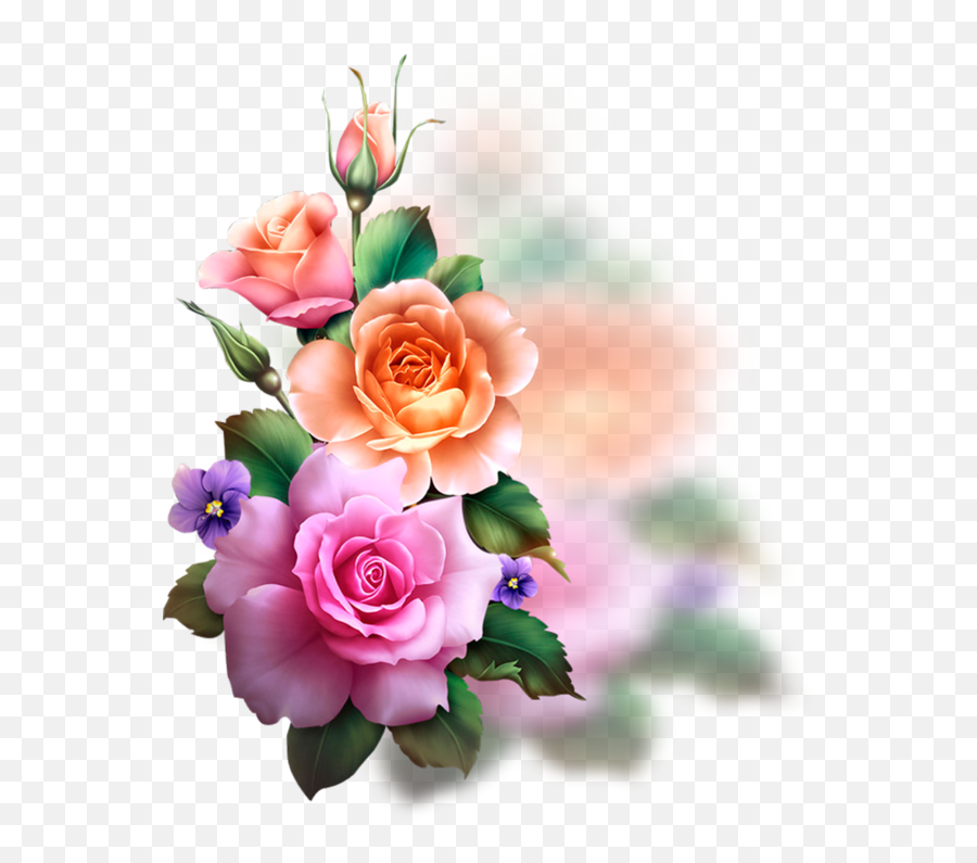 Pastel Flowers Png Images Collection Rose Flower