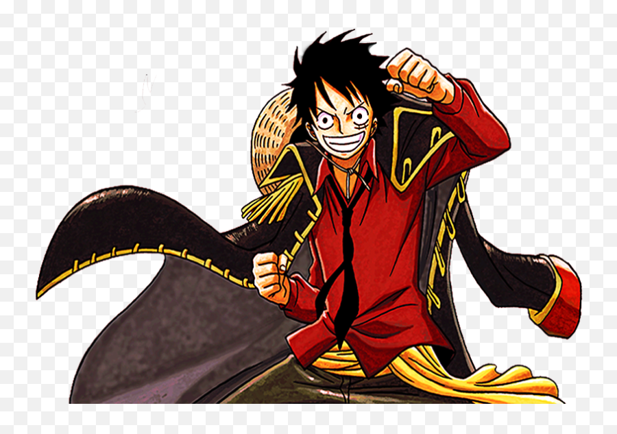 Download Luffy Vs Natsu And Gray - One Piece Luffy Black Gol D Roger Png,Gray Png