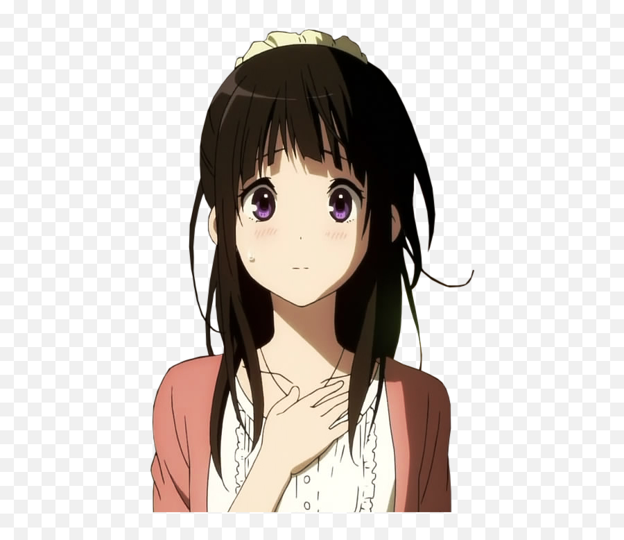 35 Images About Transparent - Cute Anime Girl Transparent Black Hair Png,Girl Transparent