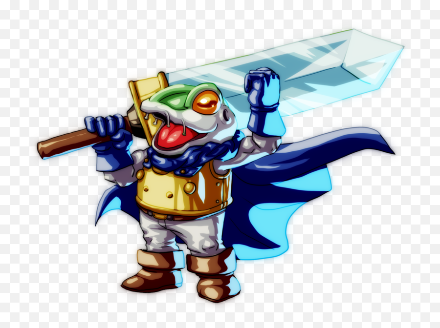 Png Agdq2014 Chrono Trigger Frog - Chrono Trigger Frog Fan Art,Chrono Trigger Logo