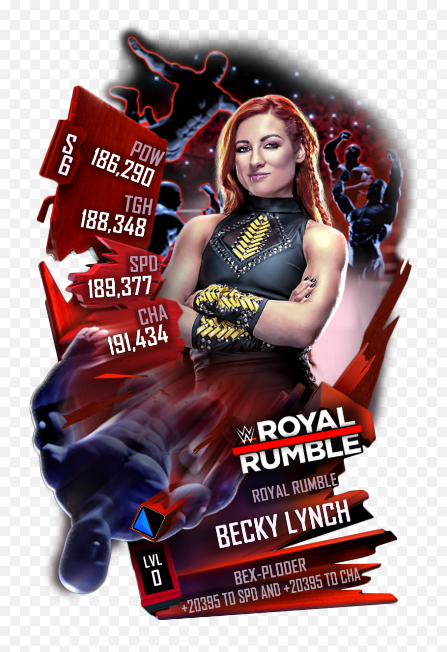 Wwesc S6 Becky Lynch Royal Rumble - Wwe Supercard Mick Foley Png,Becky Lynch Png