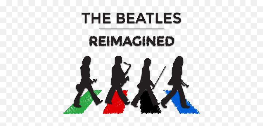 The Beatles Reimagined U2013 Jacksonville New Music Society - Pop Art The Beatles Black And White Png,The Beatles Png