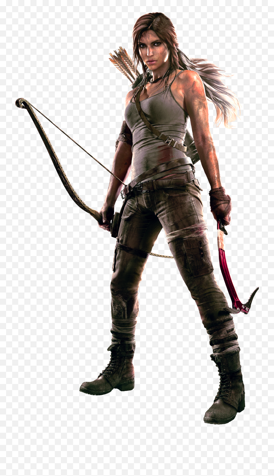 Lara Croft No Background Png Play - Tomb Raider Lara Croft Png,Warrior Transparent Background