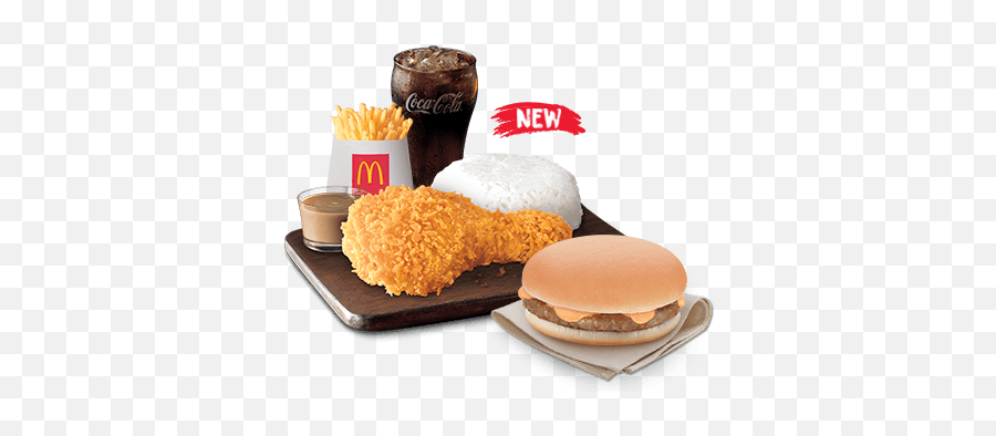 Mcdonaldu0027s Delivery - Mcdo Meal Png,Burger And Fries Png