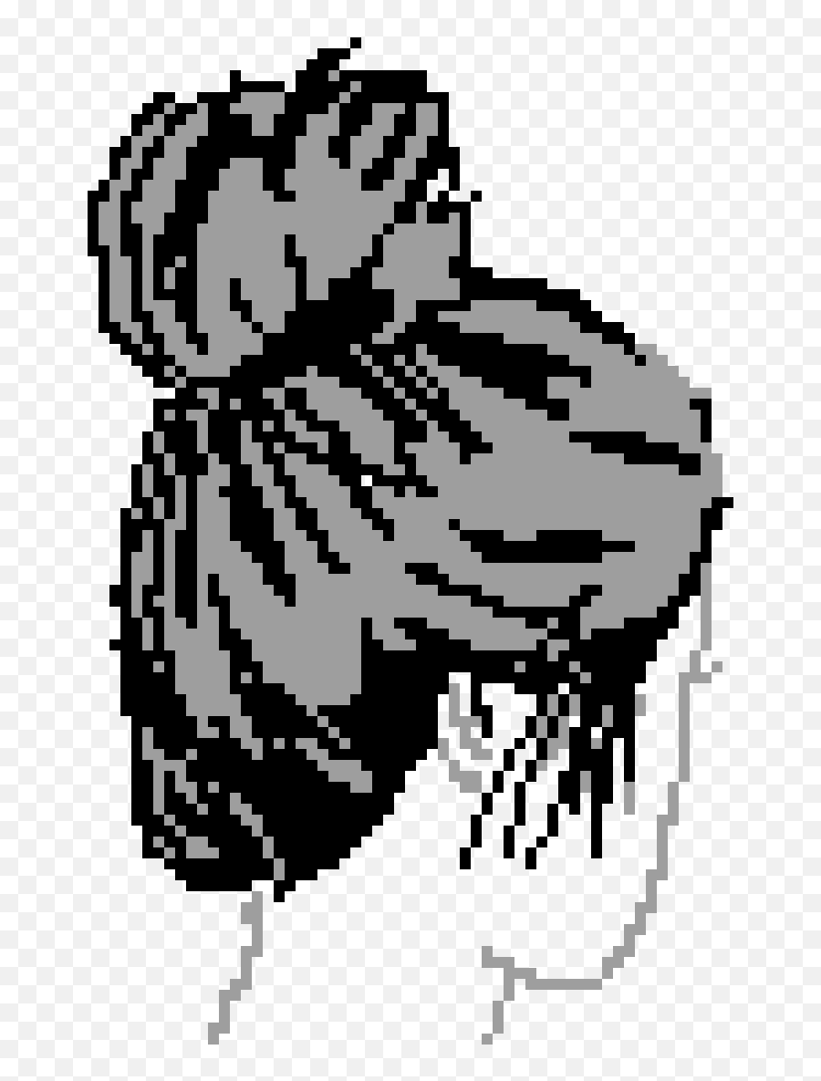 Pixilart By Minecraftpink - Messy Bun Png Transparent,Bun Png