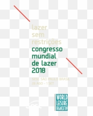 Congresso Mundial De Lazer Png